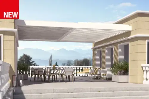 Hliníková pergola