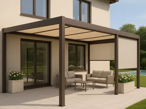 Hliníková pergola Cube