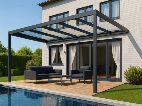 Hliníková pergola Espace Glass