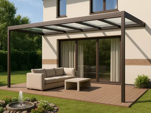 Hliníková pergola SkySpace Glass