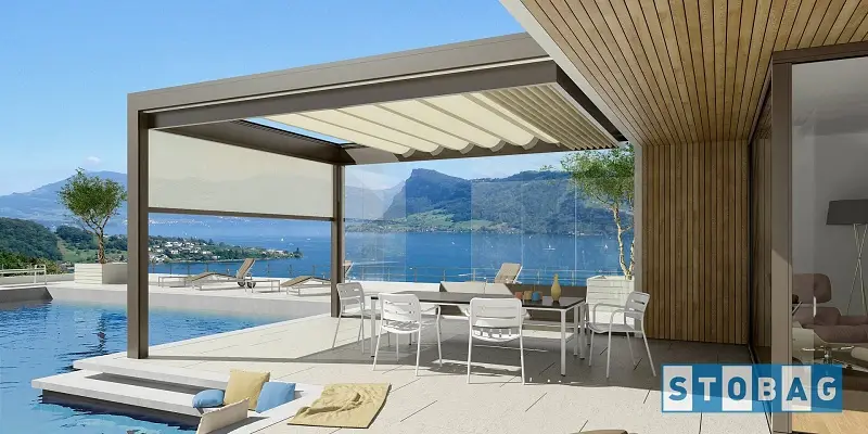 Hliníková pergola