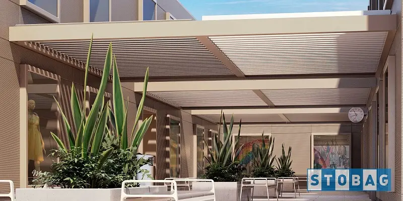 Hliníková pergola